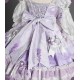 Classical Puppets Gateau de Antoinette Wisteria Daily OP and JSK(Limited Pre-Order/2 Colours/Full Payment Without Shipping)